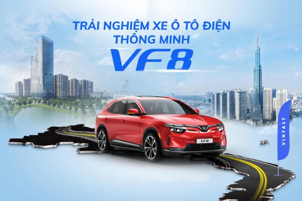 Trải nghiệm xe Ô tô điện thông minh VinFast VF 8