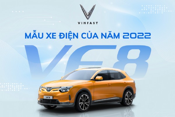 8 lý do VinFast VF 8 là mẫu xe điện của năm 2022